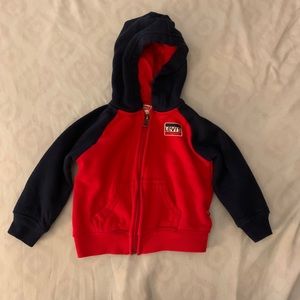 levi’s sweat pants and jacket